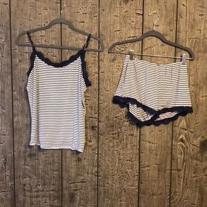 Old Navy size medium shorts and tank top pajamas